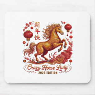 Chinees Nieuwjaar 2026 Crazy Horse Dames Sinds Maa Muismat