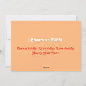 Chinees nieuwjaar 2026 feestdagenkaart (Achterkant)