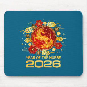 Chinees Nieuwjaar 2026 Jaar Van Het Paard Maan Nie Muismat
