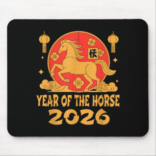 Chinees Nieuwjaar 2026 Jaar Van Het Paard Muismat