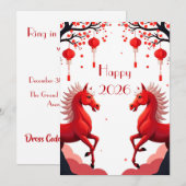 Chinees Nieuwjaar 2026 Kaart (Voorkant / Achterkant)