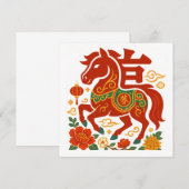 Chinees Nieuwjaar 2026 Kaart (Voorkant / Achterkant)