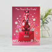 Chinees Nieuwjaar 2026 Kaart (Staand voorkant)