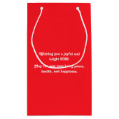 Chinees Nieuwjaar 2026 Klein Cadeauzakje (Achterkant)