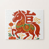Chinees Nieuwjaar 2026 Legpuzzel (Horizontaal)