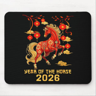Chinees Nieuwjaar 2026 Paard Gelukkig Chinees Nieu Muismat