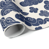 Chinees Nieuwjaar Auspicious Wolken Traditionele W Cadeaupapier (Rol Hoek)