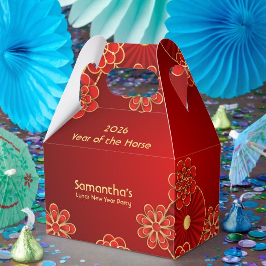 Chinees Nieuwjaar Bedankdoosjes (Feest)