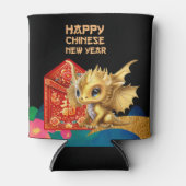 Chinees nieuwjaar blikjeskoeler (Voorkant)