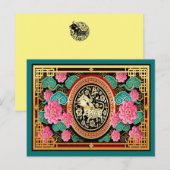 Chinees nieuwjaar briefkaart (Voorkant / Achterkant)