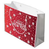 Chinees Nieuwjaar cadeau Groot Cadeauzakje (Achterkant Gekanteld)