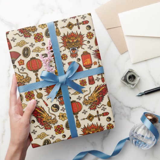 Chinees Nieuwjaar Cadeaupapier (Geschenken)