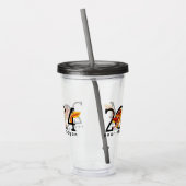 Chinees Nieuwjaar Cartoon Dragon Acryl Drinkbeker (Links)