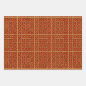 Chinees Nieuwjaar Decoratieve patronen WP Inpakpapier Vel (Voorkant 3)