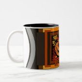 Chinees Nieuwjaar Dragon 2024 2TCM02 Tweekleurige Koffiemok (Links)