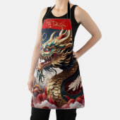 Chinees Nieuwjaar Dragon 2024 AP04 Schort (Insitu)