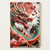 Chinees Nieuwjaar Dragon 2024 gepersonaliseerde SP Planner (Achterkant)