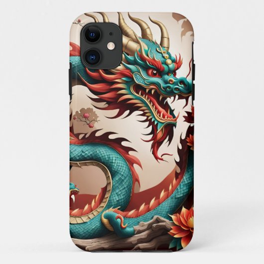 Chinees Nieuwjaar Dragon 2024 iPC01 Case-Mate iPhone Case (Achterkant)