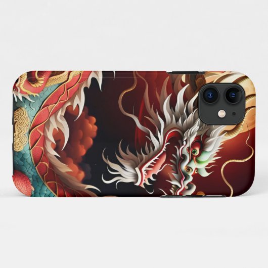 Chinees Nieuwjaar Dragon 2024 iPC03 Case-Mate iPhone Case (Achterkant (horizontaal))