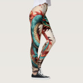 Chinees Nieuwjaar Dragon 2024 Leg01 Leggings (Rechts)