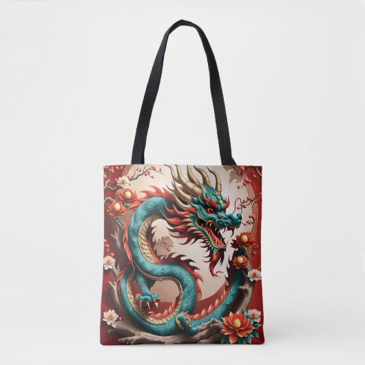 Chinees Nieuwjaar Dragon 2024 TB01 Tote Bag (Voorkant)
