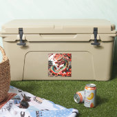 Chinees Nieuwjaar Dragon 2024 VST02 Sticker (Koeler)