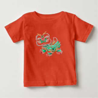 Chinees nieuwjaar Dragon Baby Green