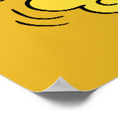 Chinees Nieuwjaar Dragon Cartoon Poster (Hoek)