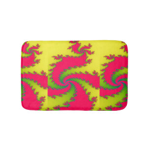 Chinees nieuwjaar Dragon Fractal Bath Mat