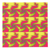 Chinees nieuwjaar Dragon Fractal Custom Photo Cube Kubus (Rechts)