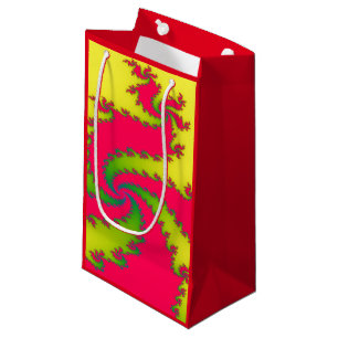 Chinees nieuwjaar Dragon Fractal Gift Bag Klein Cadeauzakje