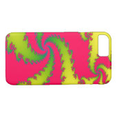 Chinees nieuwjaar Dragon Fractal iPhone Case (Achterkant (Horizontaal))