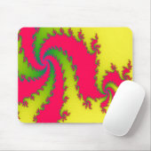 Chinees nieuwjaar Dragon Fractal Mousepad Muismat (Met muis)