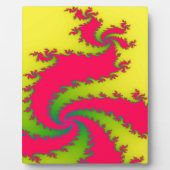 Chinees nieuwjaar Dragon Fractal Plaque Fotoplaat (Voorkant)