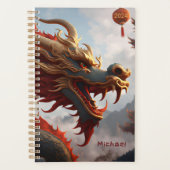 Chinees Nieuwjaar Dragon gepersonaliseerde SP Planner (Voorkant)