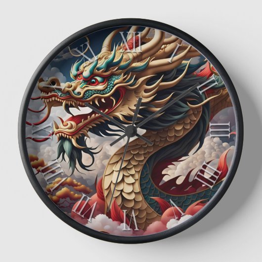Chinees Nieuwjaar Dragon Zodiac Verjaardag WC4 (Voorkant)