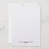 Chinees nieuwjaar feestdagenkaart (Achterkant)