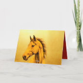 Chinees Nieuwjaar Fire Horse 2026 GC2 Feestdagen Kaart (Achterkant)