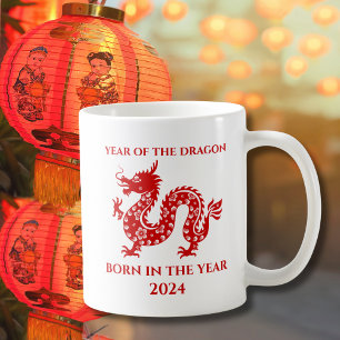 Chinees Nieuwjaar Geboren in het Jaar van de Draak Koffiemok