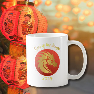 Chinees Nieuwjaar Geboren in het Jaar van de Draak Koffiemok