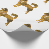 Chinees Nieuwjaar Glossy Wrapping Papier (Hoek)