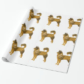 Chinees Nieuwjaar Glossy Wrapping Papier (Uitgerold)