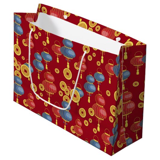 Chinees Nieuwjaar Groot Cadeauzakje (Voorkant Gekanteld)
