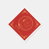 Chinees nieuwjaar | Het jaar van de slang Servet (Hoek)