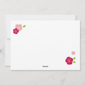 Chinees Nieuwjaar - Jaar van de Draak 2024 Feestdagenkaart (Achterkant)