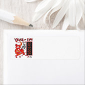 Chinees nieuwjaar/Jaar van de Draak Etiket (Insitu)
