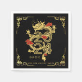 Chinees nieuwjaar | Jaar van de draak Servet (Voorkant)