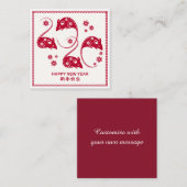 Chinees Nieuwjaar Jaar van de Rat Aangepast Notitiekaartje (Voorkant / Achterkant)