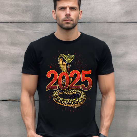 Chinees Nieuwjaar - Jaar van de Slang 2025 T-shirt