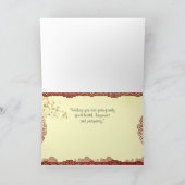 Chinees Nieuwjaar - Jaar van de Welvaart van het Feestdagen Kaart (Binnen)